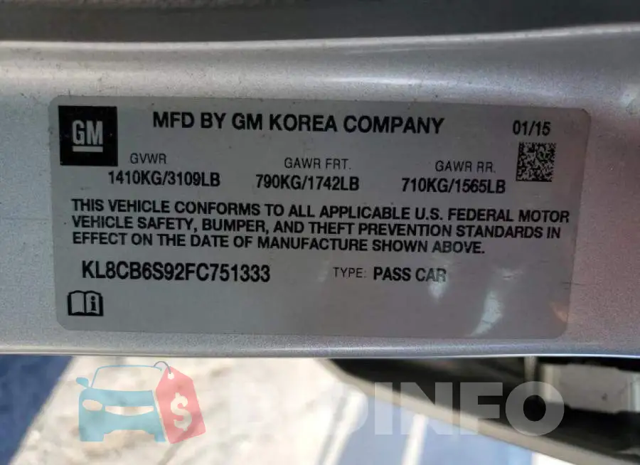 KL8CB6S92FC751333 Photo# 12