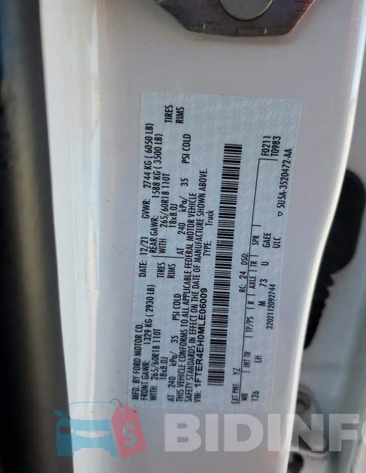 1FTER4EH0MLE06009 Photo# 12