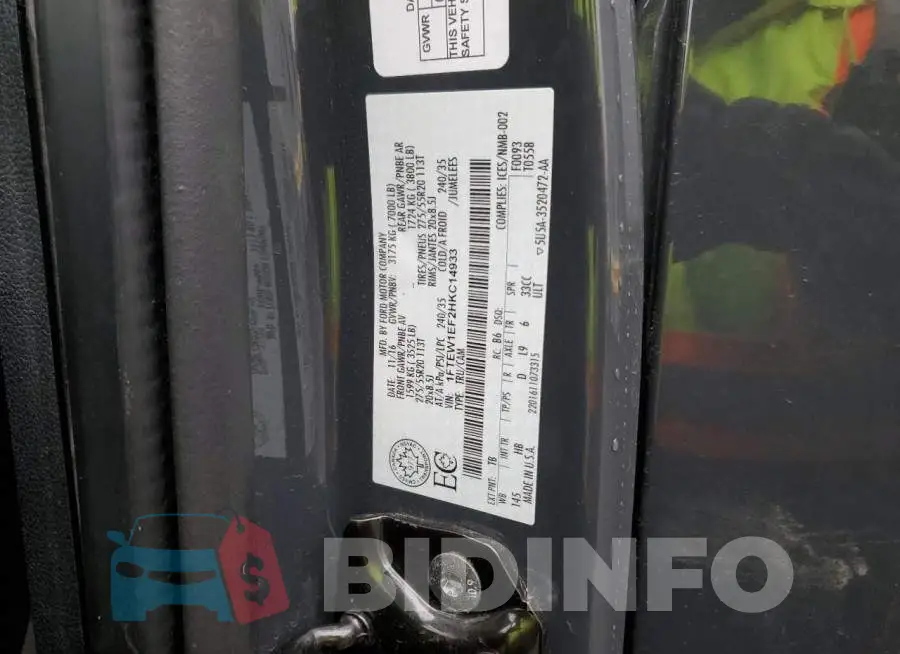 1FTEW1EF2HKC14933 Photo# 12