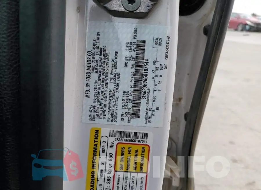 3FA6P0H96GR187544 Photo# 12