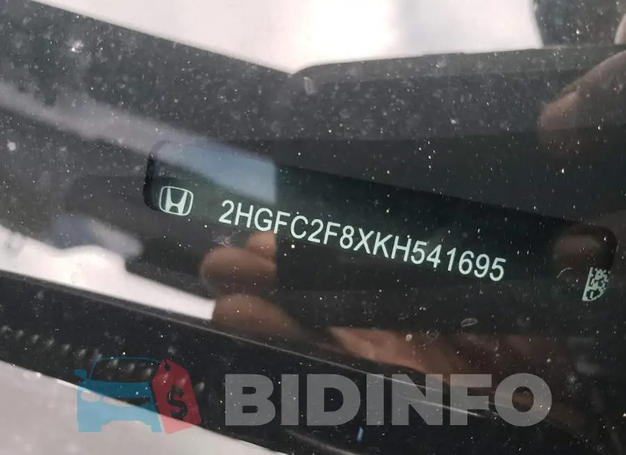 2HGFC2F8XKH541695 Photo# 13