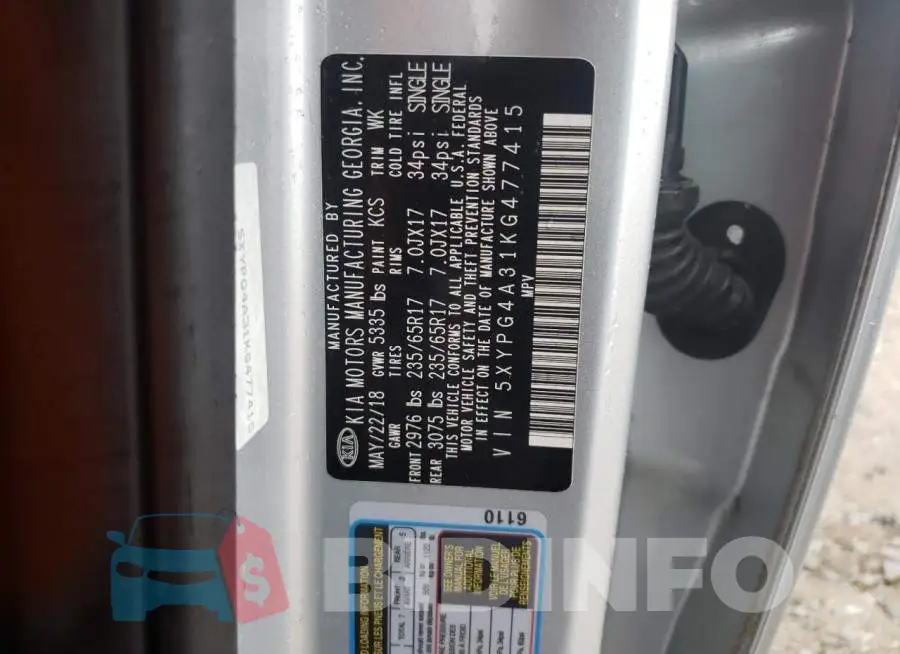 5XYPG4A31KG477415 Photo# 13
