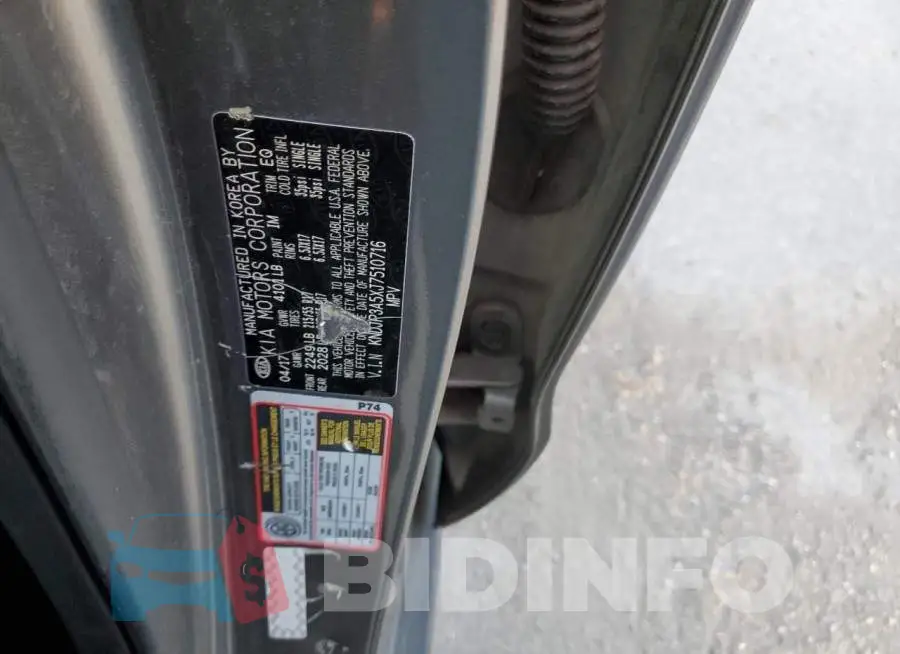 KNDJP3A5XJ7510716 Photo# 13
