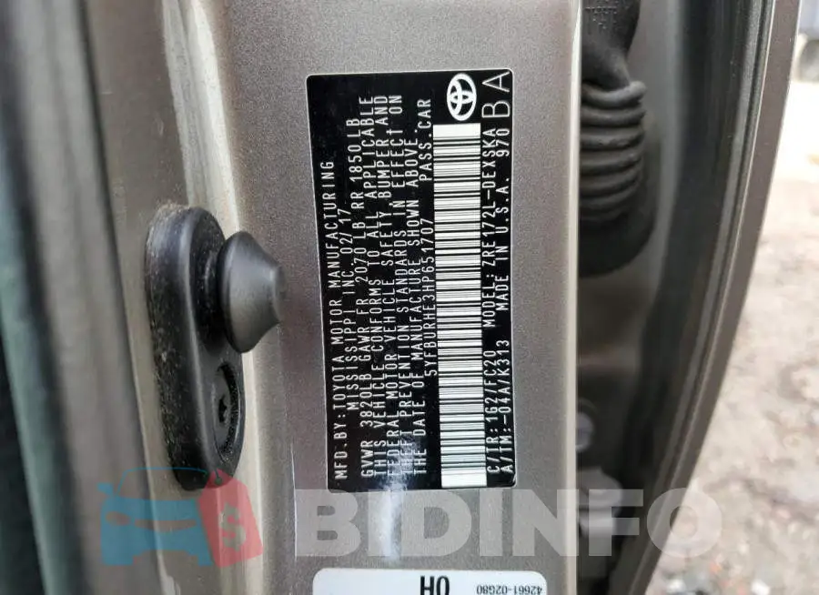 5YFBURHE3HP651707 Photo# 12