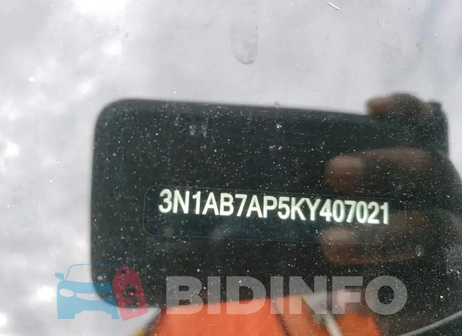 3N1AB7AP5KY407021 Photo# 12