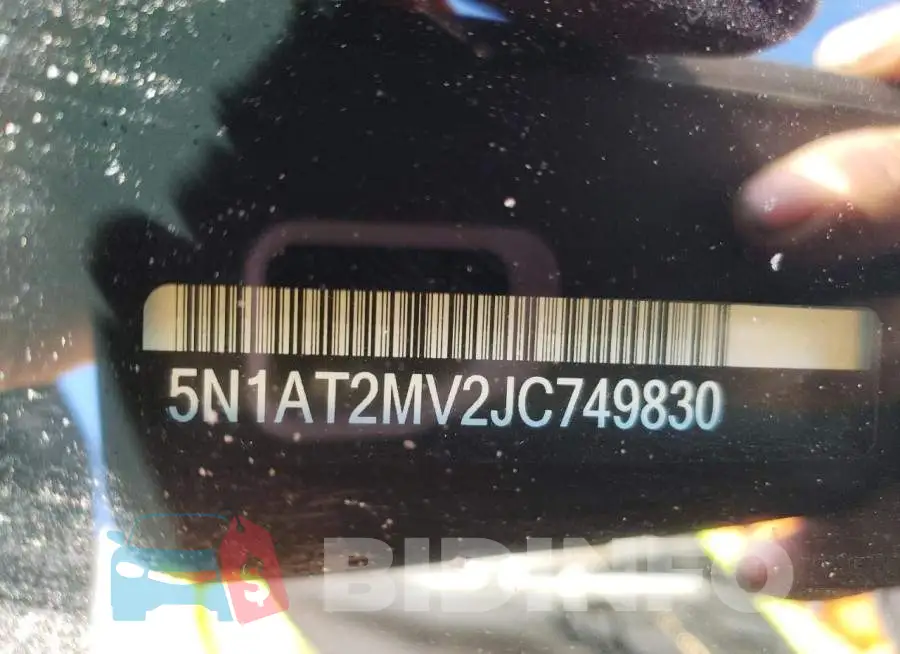 5N1AT2MV2JC749830 Photo# 13