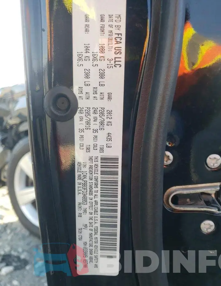 1C4NJPBB3FD348953 Photo# 13
