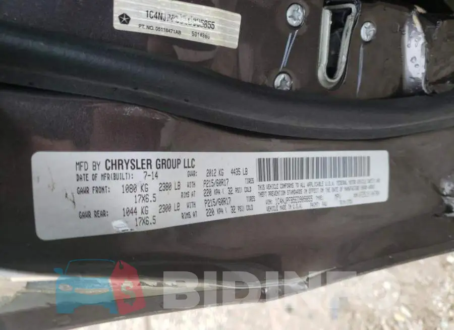1C4NJPFB5ED905855 Photo# 12