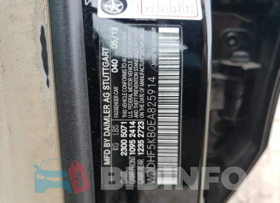 WDDHF5KB0EA825914 Photo# 12