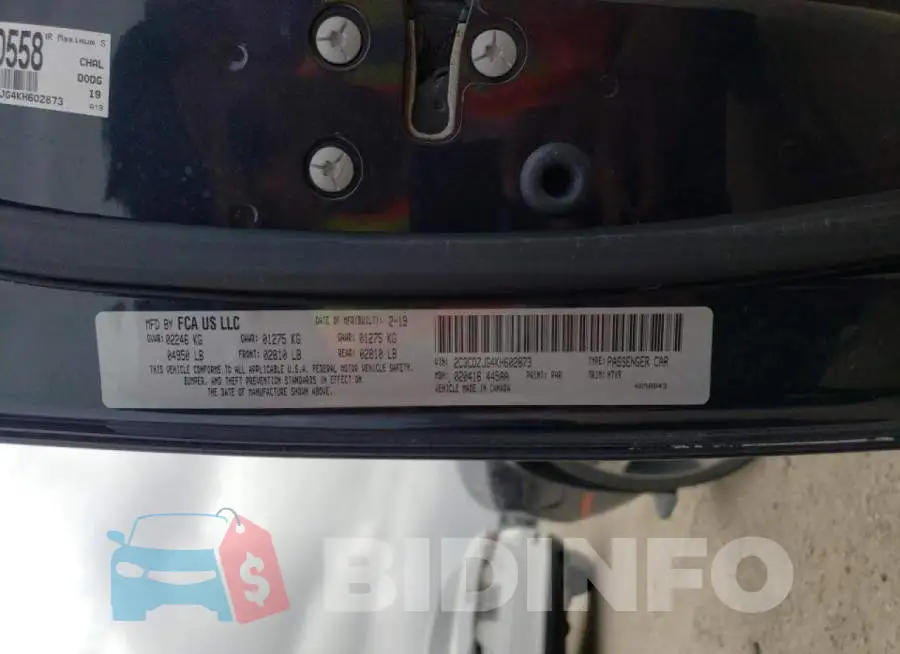 2C3CDZJG4KH602873 Photo# 12