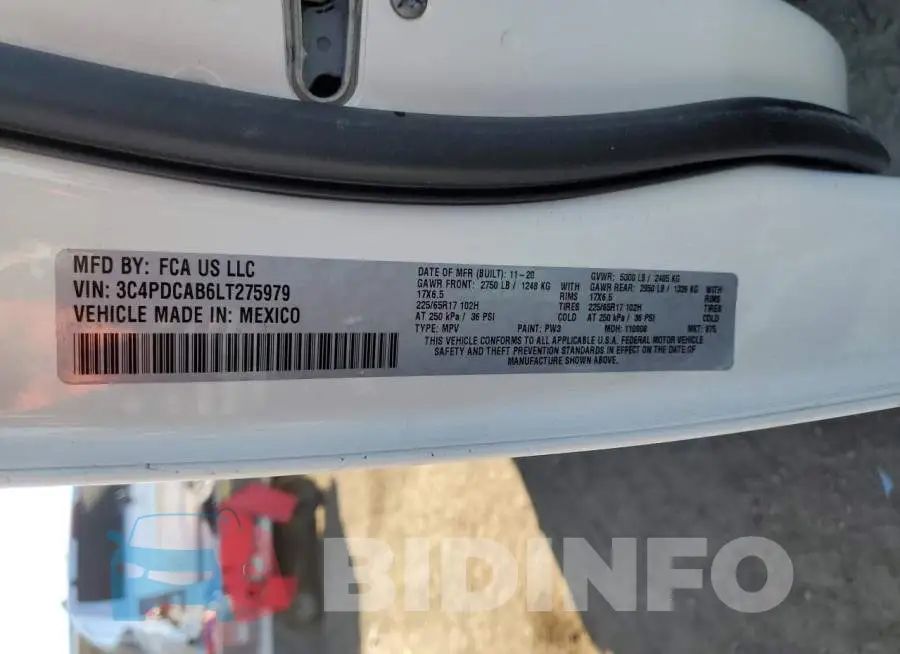 3C4PDCAB6LT275979 Photo# 14