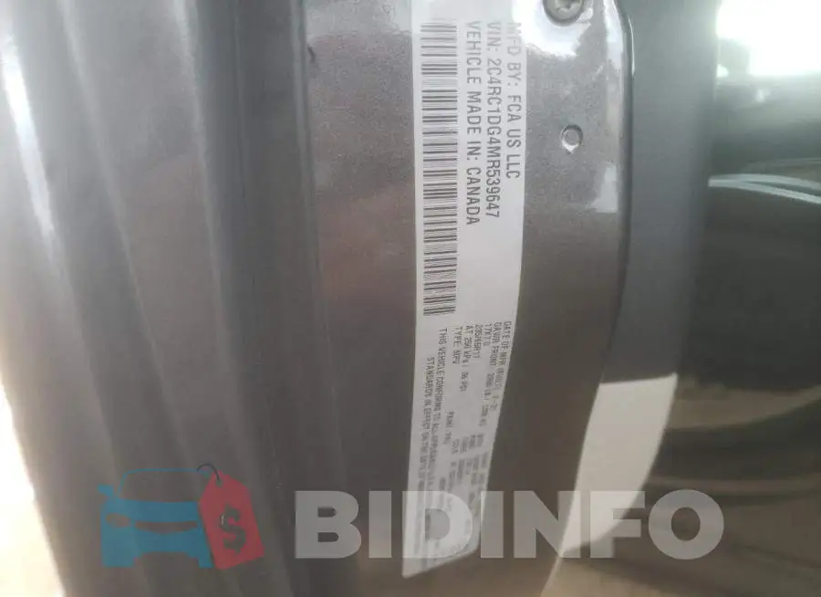 2C4RC1DG4MR539647 Photo# 14