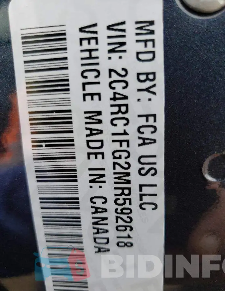 2C4RC1FG2MR592618 Photo# 10