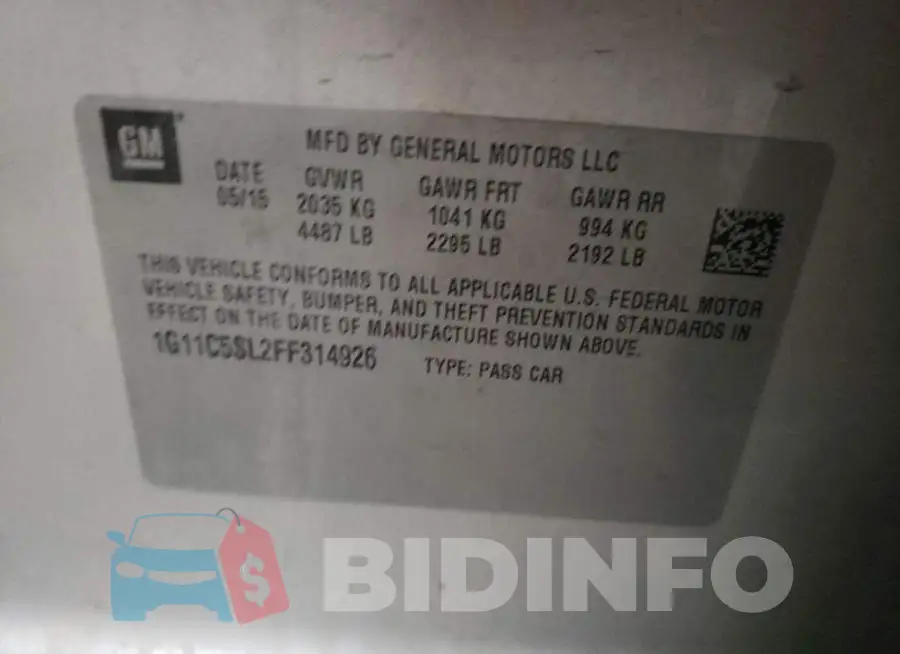 1G11C5SL2FF314926 Photo# 10