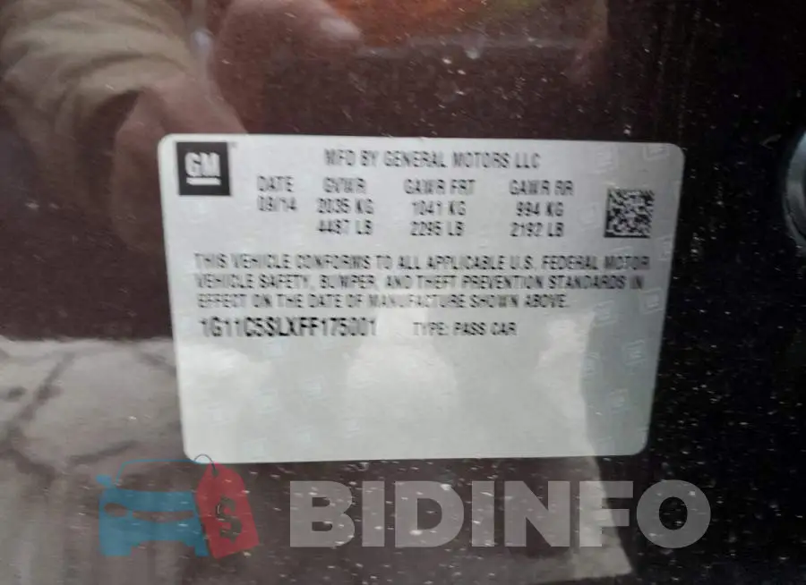 1G11C5SLXFF175001 Photo# 12
