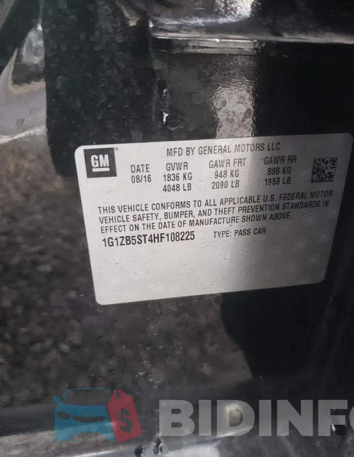 1G1ZB5ST4HF108225 Photo# 12