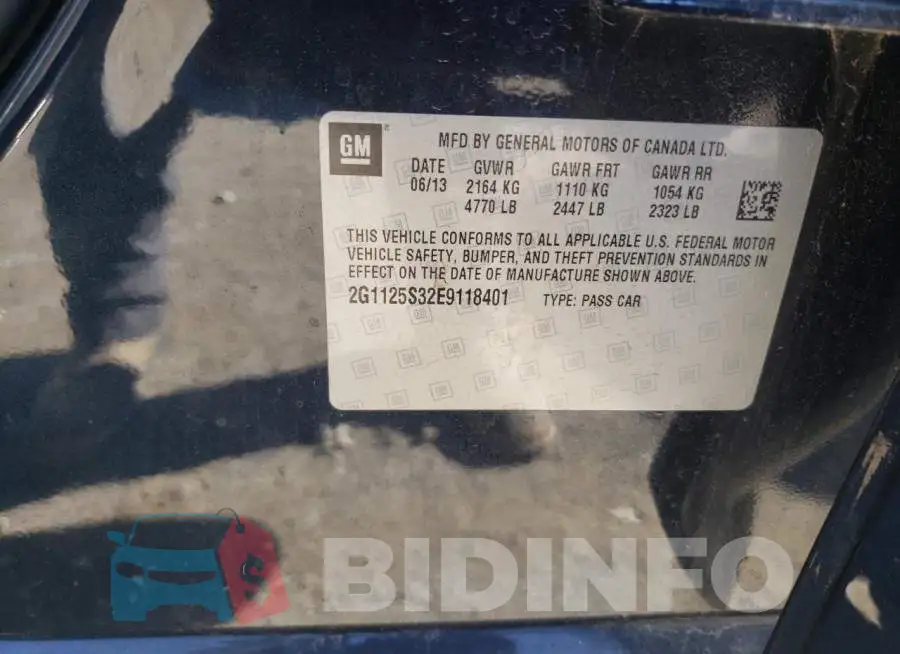 2G1125S32E9118401 Photo# 10