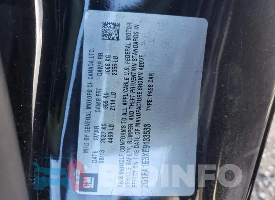 2G1FA1E3XE9133533 Photo# 12
