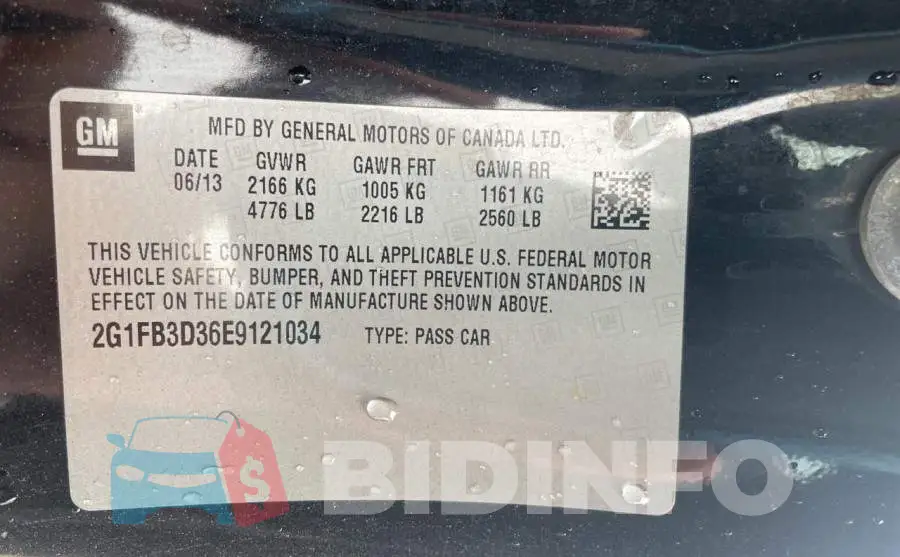 2G1FB3D36E9121034 Photo# 10