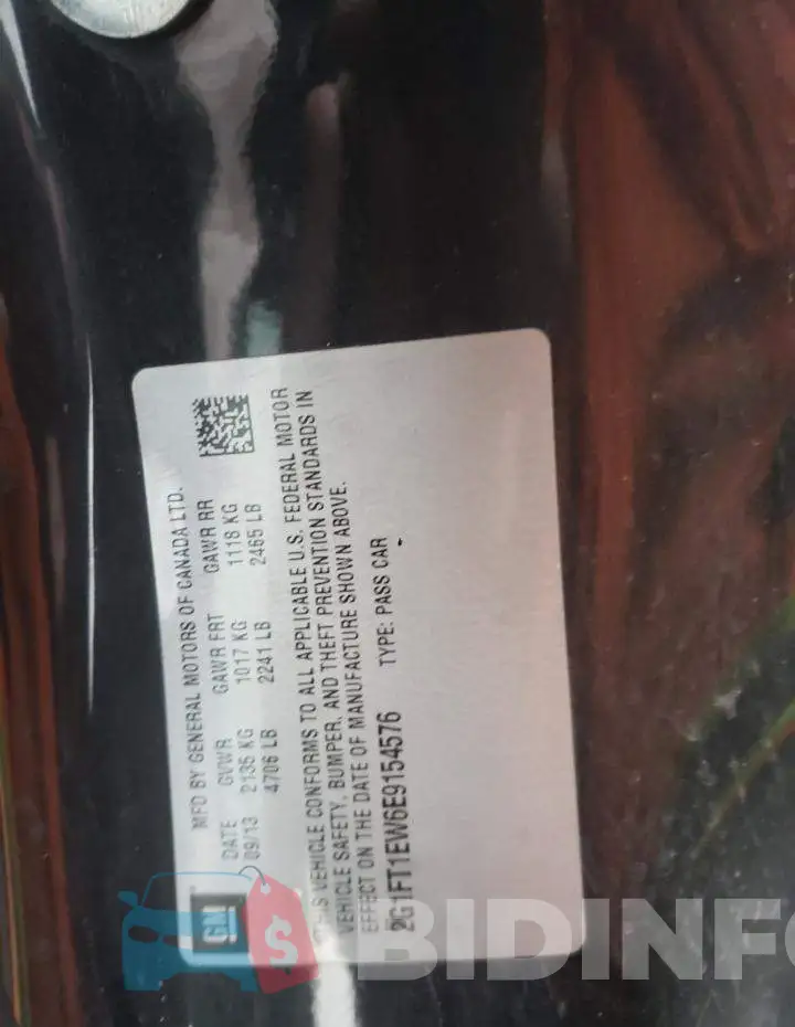 2G1FT1EW6E9154576 Photo# 12