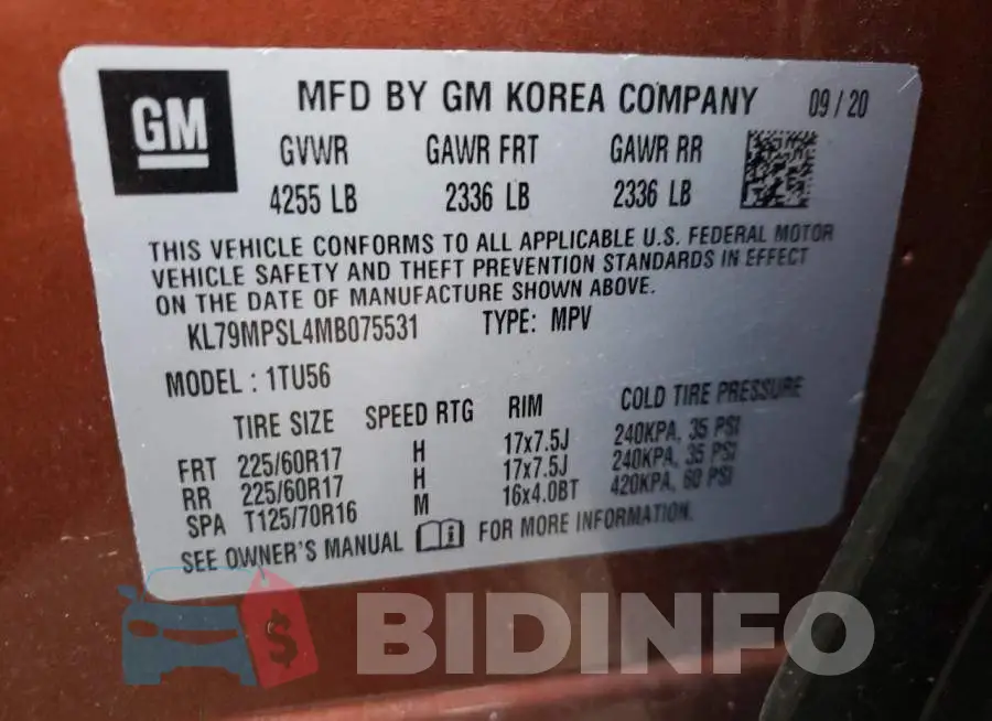 KL79MPSL4MB075531 Photo# 12