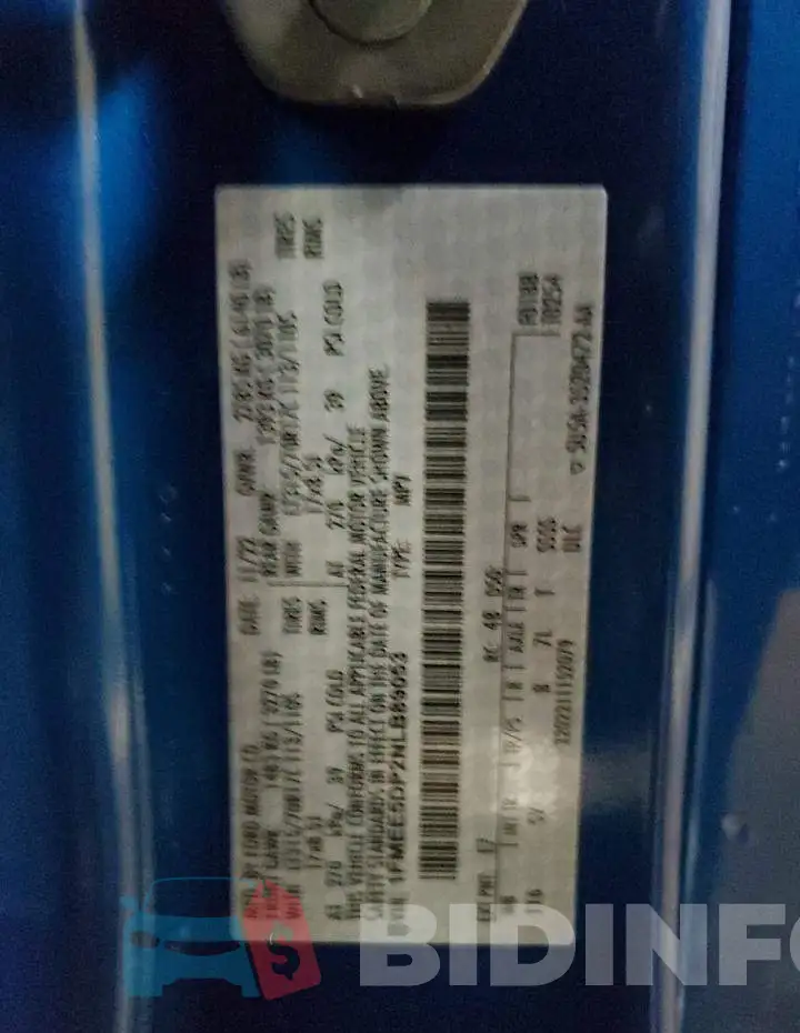 1FMEE5DP2NLB89053 Photo# 14