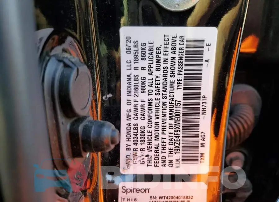 19XZE4F9XME001157 Photo# 12