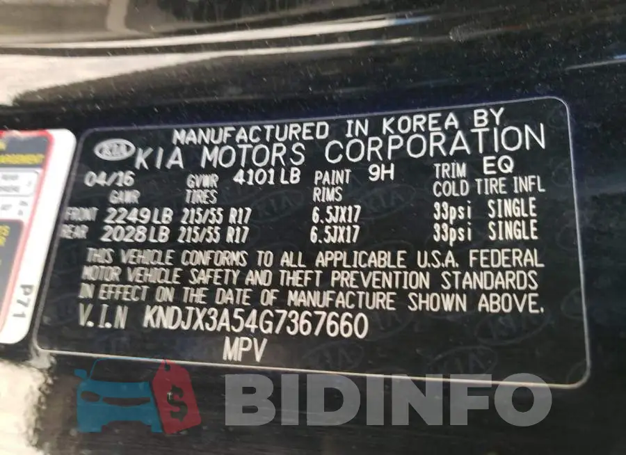 KNDJX3A54G7367660 Photo# 12