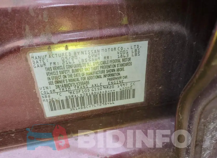3N1AB8CV7LY298466 Photo# 12