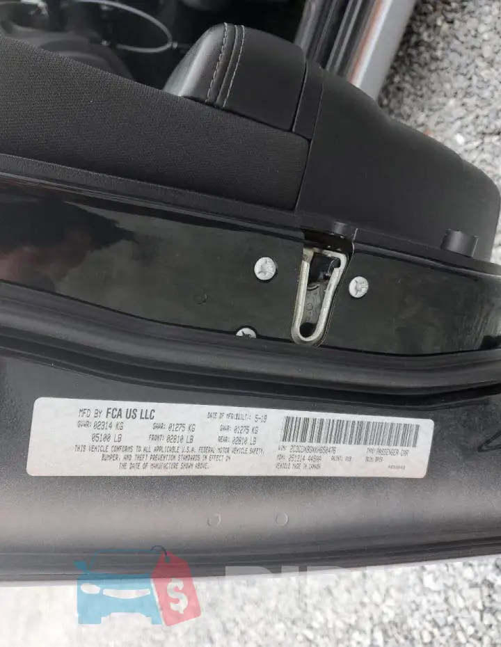 2C3CDXBGXKH650476 Photo# 13