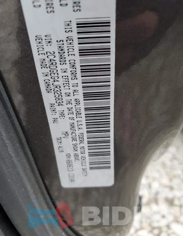 2C4RDGEG4JR325834 Photo# 14