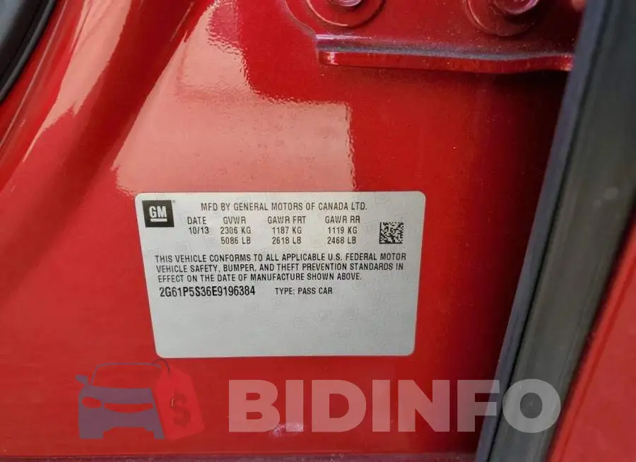 2G61P5S36E9196384 Photo# 12
