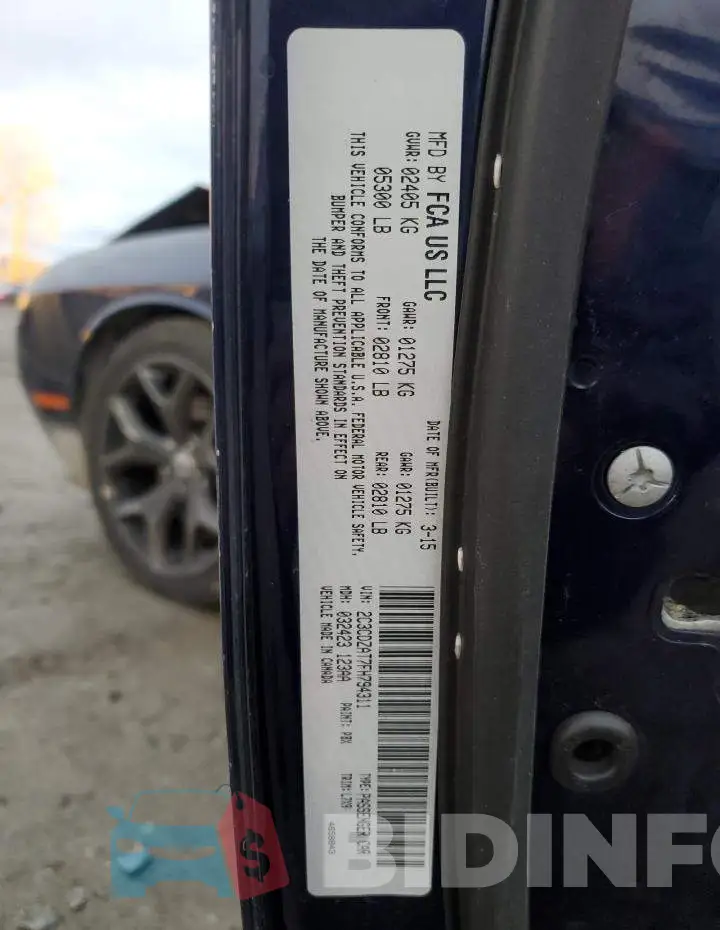 2C3CDZAT7FH794311 Photo# 12