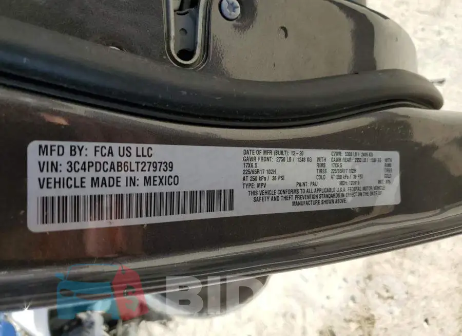 3C4PDCAB6LT279739 Photo# 10