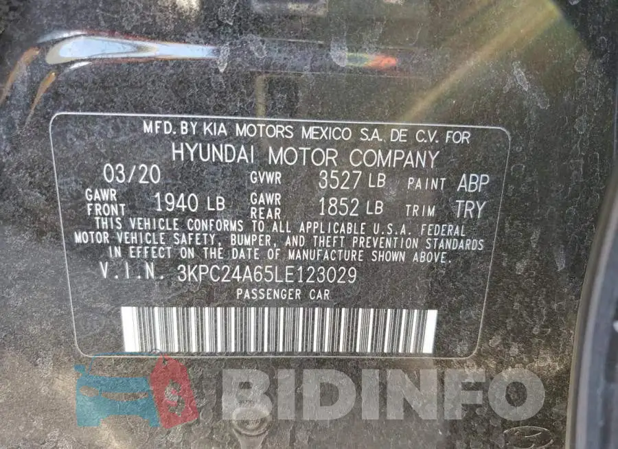 3KPC24A65LE123029 Photo# 13