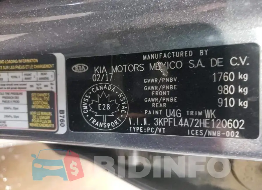 3KPFL4A72HE120602 Photo# 13