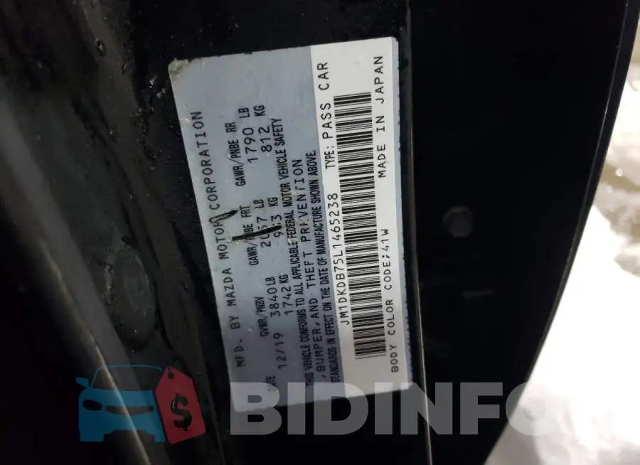 JM1DKDB75L1465238 Photo# 13