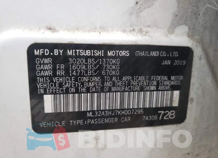 ML32A3HJ7KH007295 Photo# 13
