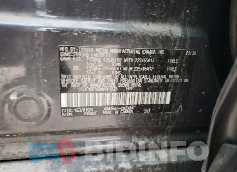 2T3F1RFV6MW141025 Photo# 13