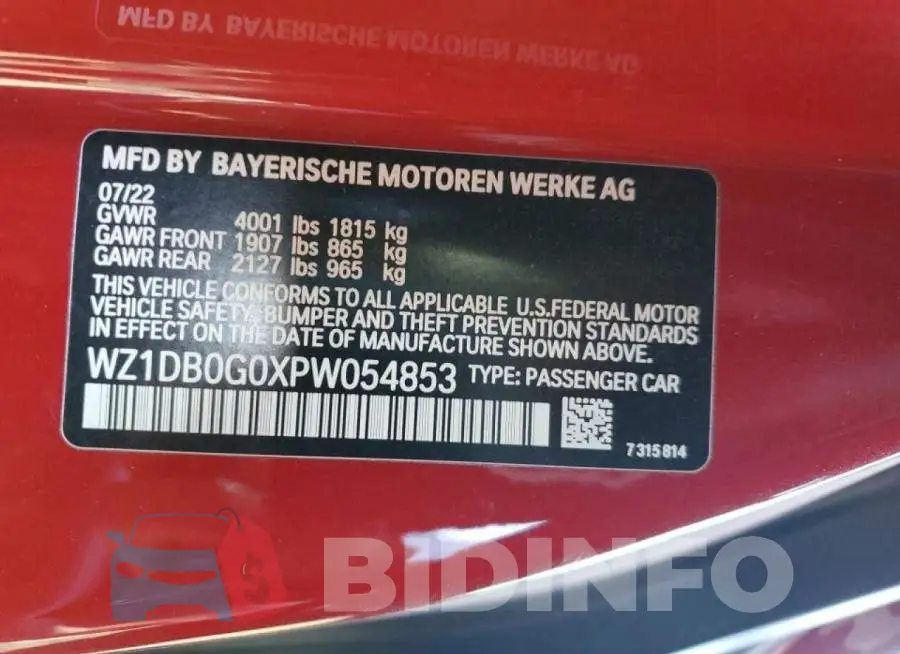WZ1DB0G0XPW054853 Photo# 12