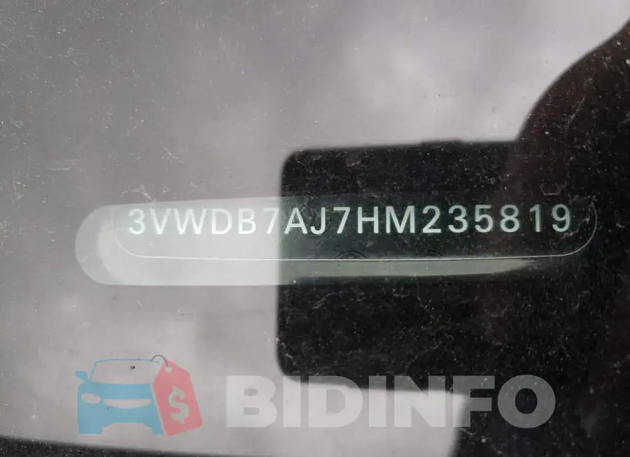 3VWDB7AJ7HM235819 Photo# 12