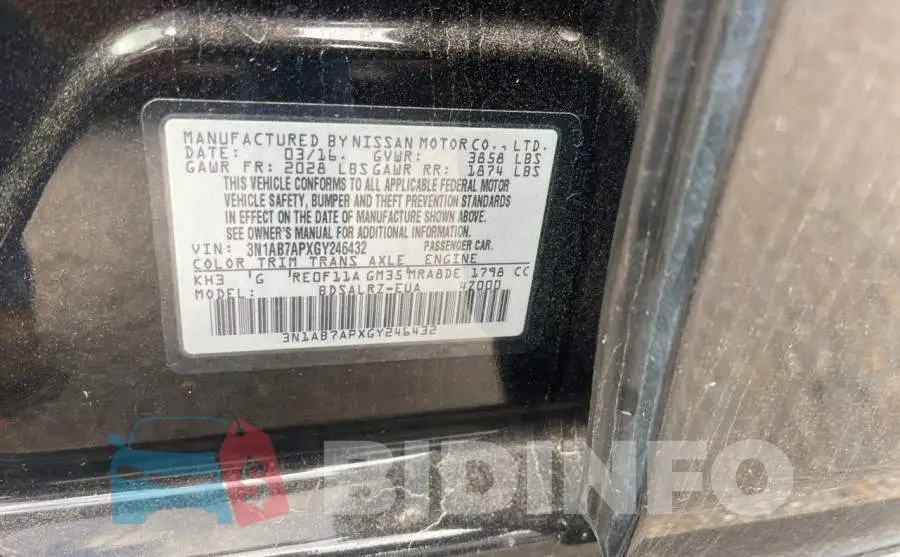 3N1AB7APXGY246432 Photo# 10