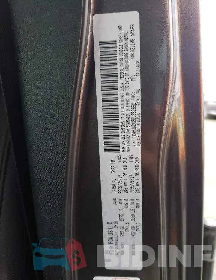 1C4HJWDG2GL232862 Photo# 12