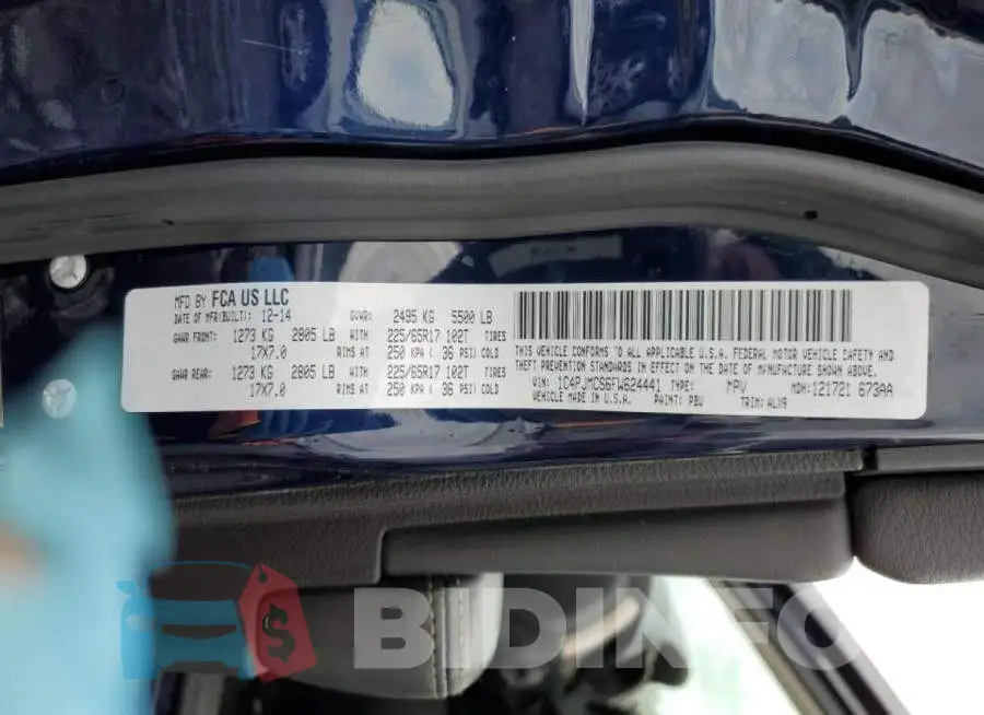 1C4PJMCS6FW624441 Photo# 13