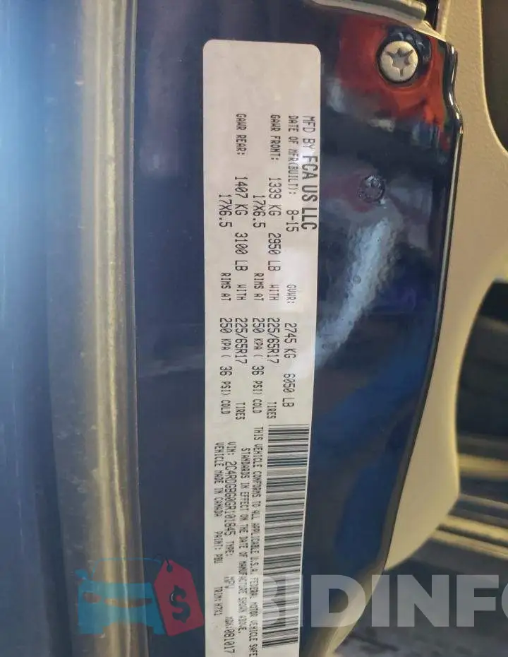 2C4RDGBG0GR101845 Photo# 10