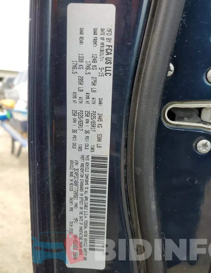 3C4PDCAB0FT720561 Photo# 13