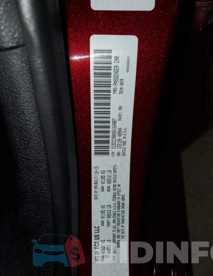 1C3CCCAB0GN164887 Photo# 12