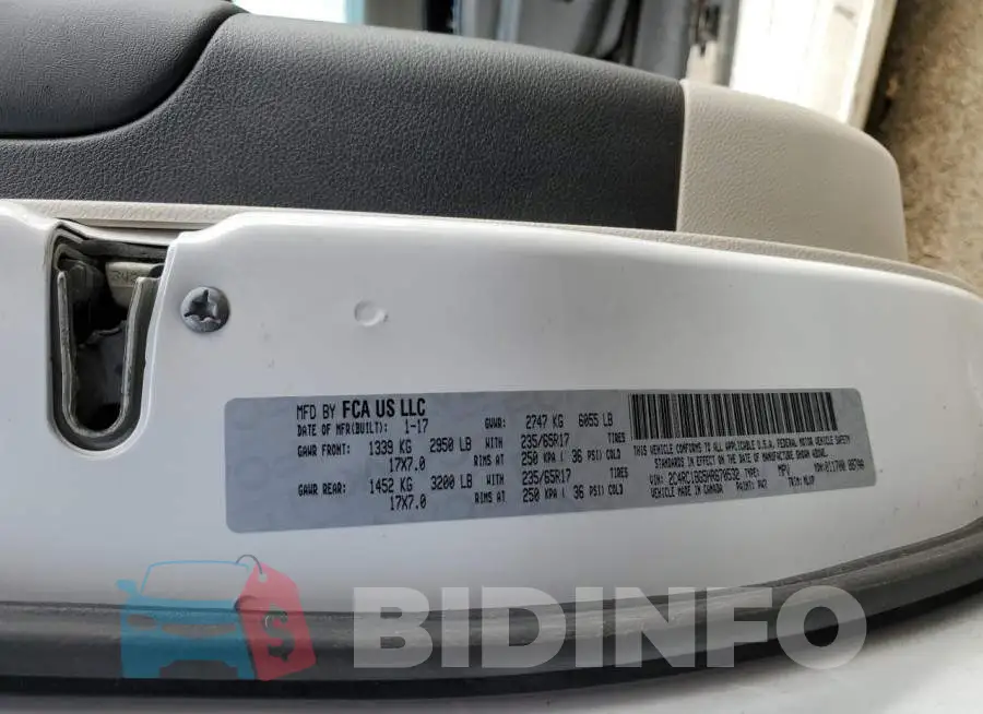 2C4RC1BG5HR670532 Photo# 12