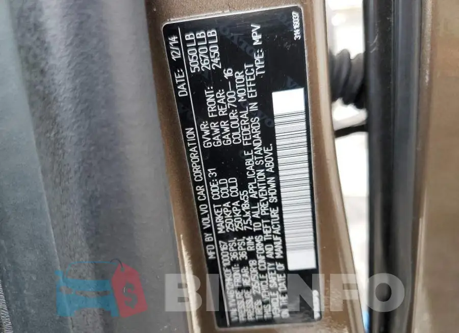 YV4612HK0F1000167 Photo# 12