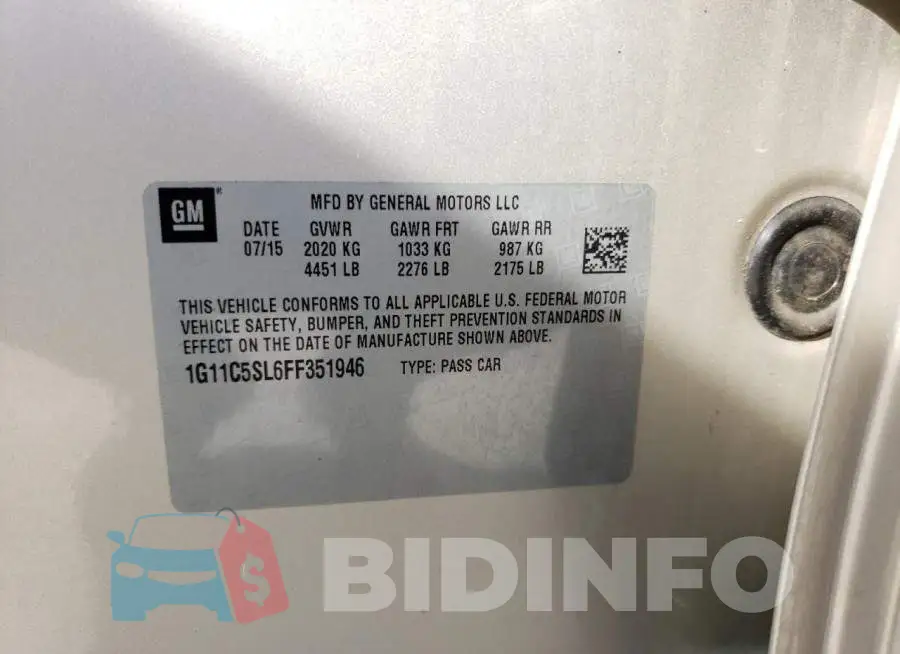 1G11C5SL6FF351946 Photo# 12